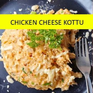 Walawwa Special Cheese Kottu Set Menu Chicken