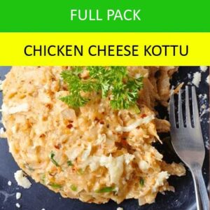Walawwa Special Cheese Kottu Set Menu Chicken Full