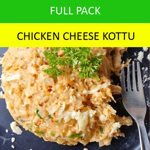 Walawwa Special Cheese Kottu Set Menu Chicken Full