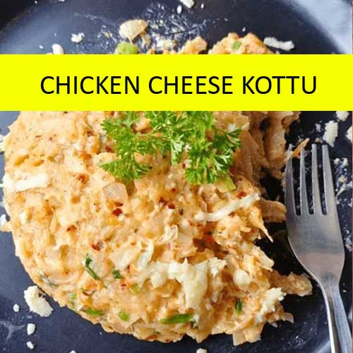 Walawwa Special Cheese Kottu Set Menu Chicken